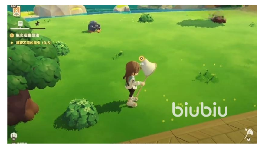 星布谷地抓蝴蝶怎么抓