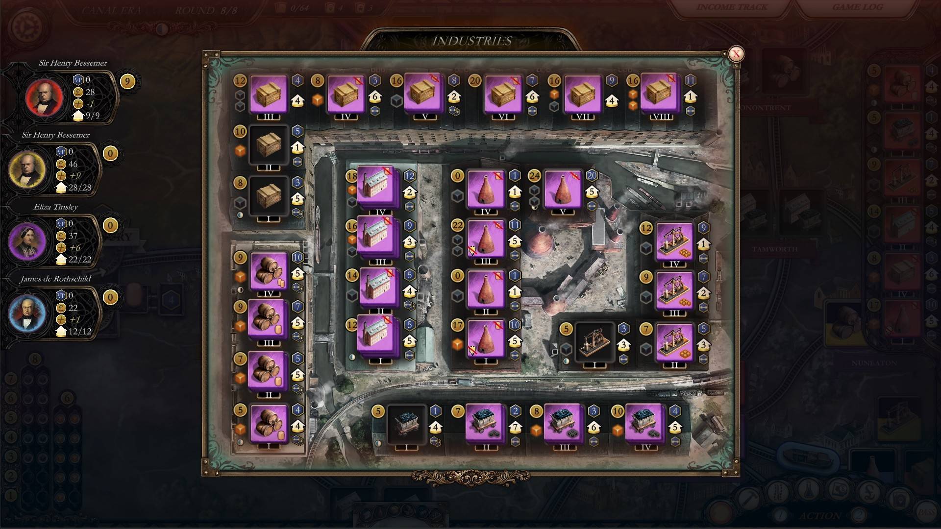 工业革命:伯明翰Brass: Birminghamv1.3截图3