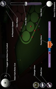 国际斯诺克 Tegra版v1.7截图1