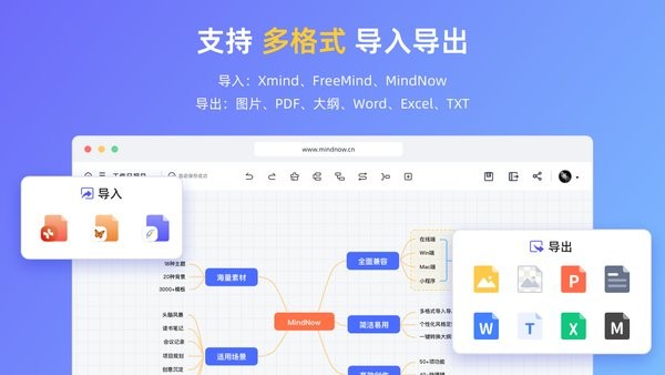 mindnow思维导图软件电脑版截图1