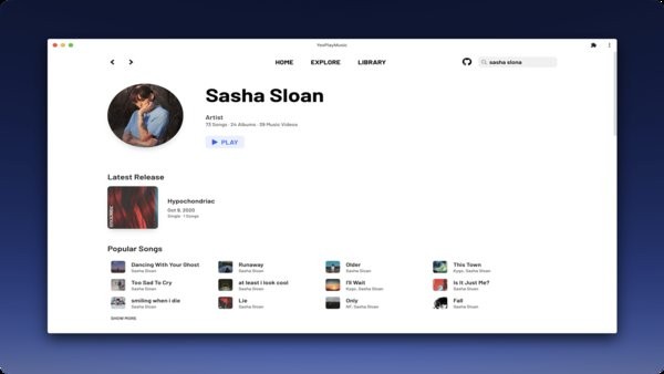 yesplaymusic(第三方网易云播放器)截图3