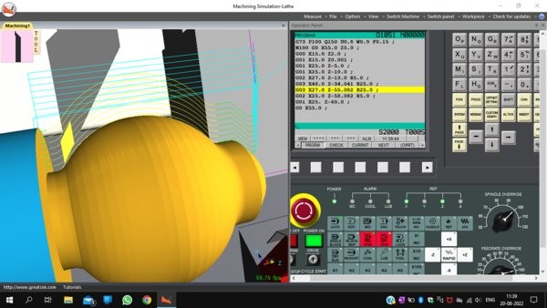 machining数控车床仿真软件截图2