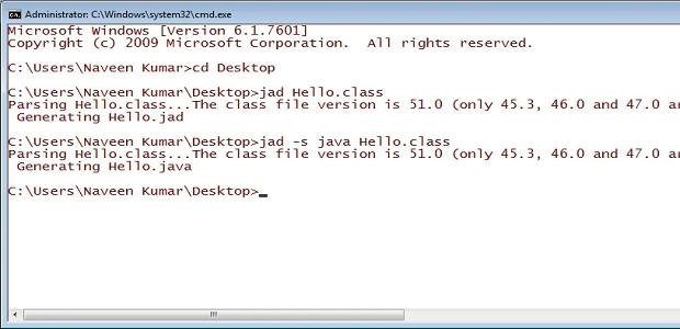 jad.exe反编译工具(Java反编译工具)截图3