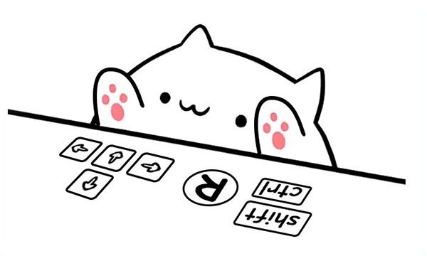 按键猫咪完美全键盘版(bongo cat mver)截图2