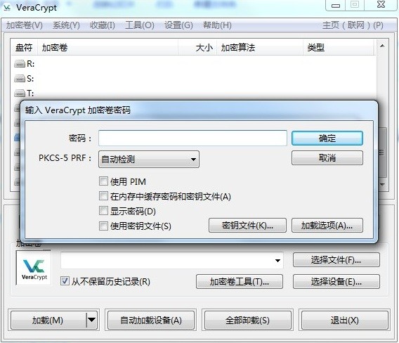 VeraCrypt磁盘加密中文版截图2