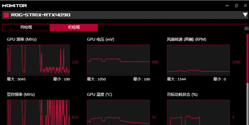华硕显卡超频工具gputweakiii截图1