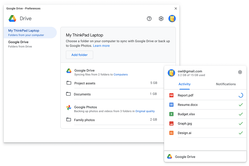 谷歌云端硬盘客户端google drive电脑版截图2