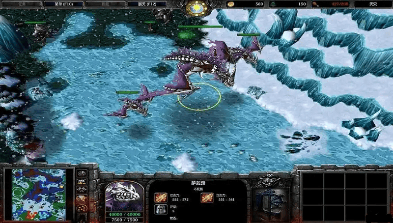 魔兽争霸3决战冰封王座地图截图1