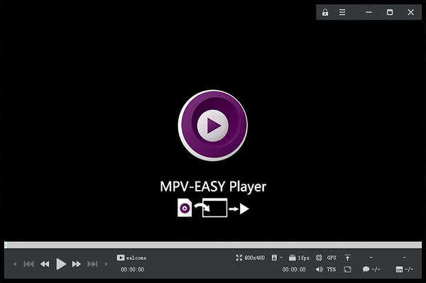 mpv easy player播放器截图2