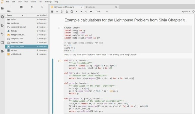 Anaconda3 Jupyter Notebook截图1