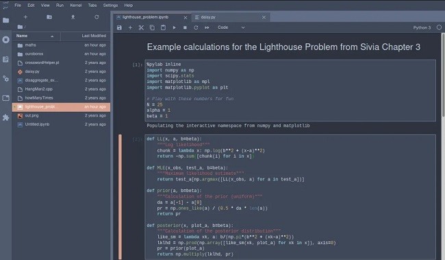 Anaconda3 Jupyter Notebook截图2