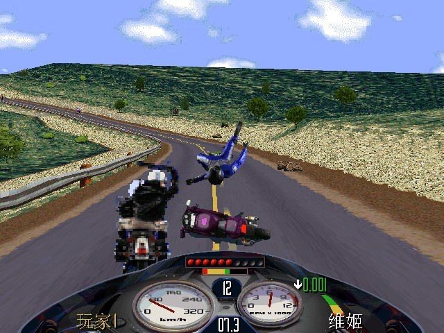 暴力摩托2002中文版电脑版截图2