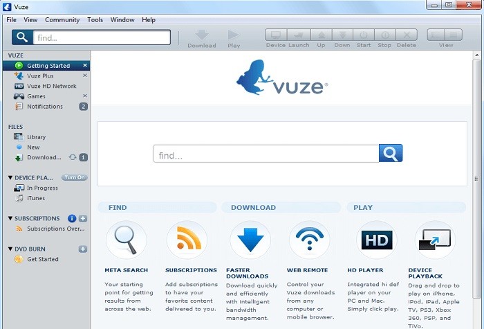 vuze毒蛙电脑版截图1