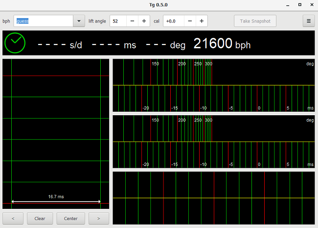 tg0.5.0校表软件本截图1