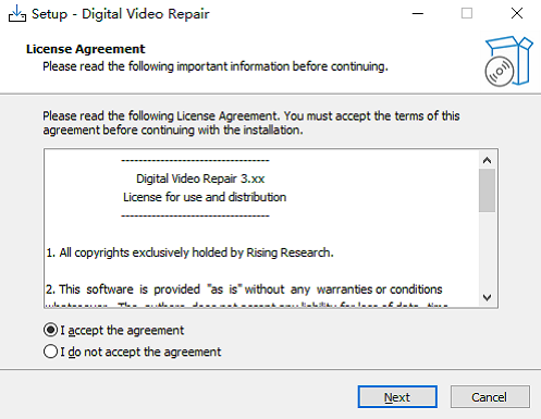 digital video repair数字视频修复工具软件截图2