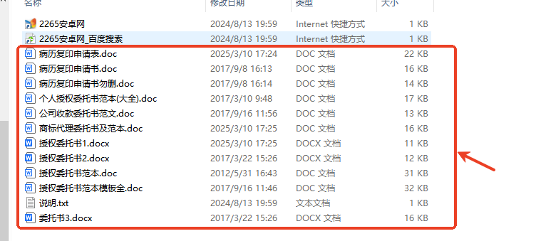 个人授权书标准版模板截图3