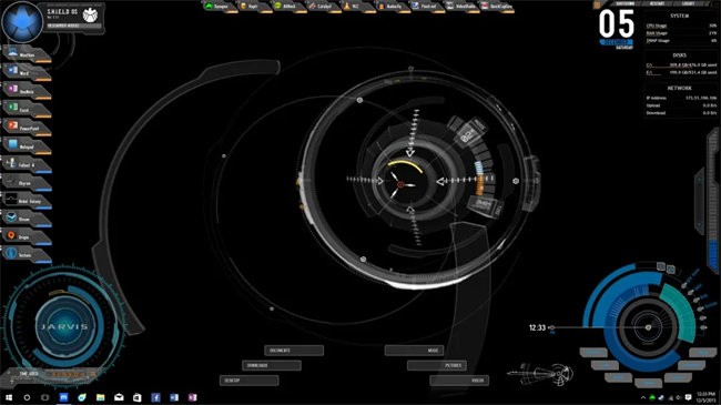 rainmeter雨滴桌面(含皮肤包和音频条插件)截图2