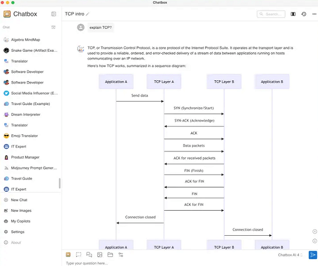 Chatbox ai软件电脑版截图1