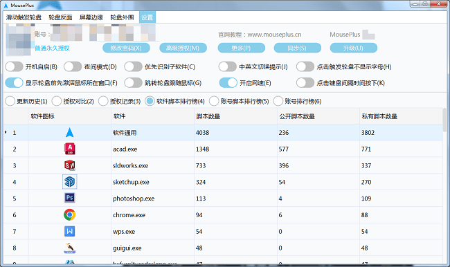 MousePlus中文版鼠标右键增强工具截图2