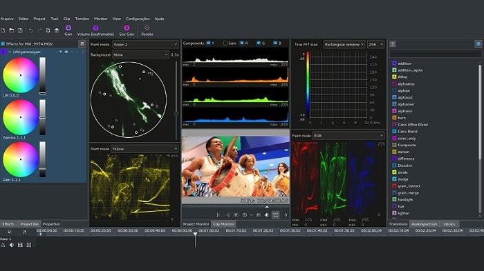kdenlive中文版截图1
