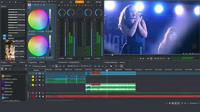 kdenlive中文版截图3
