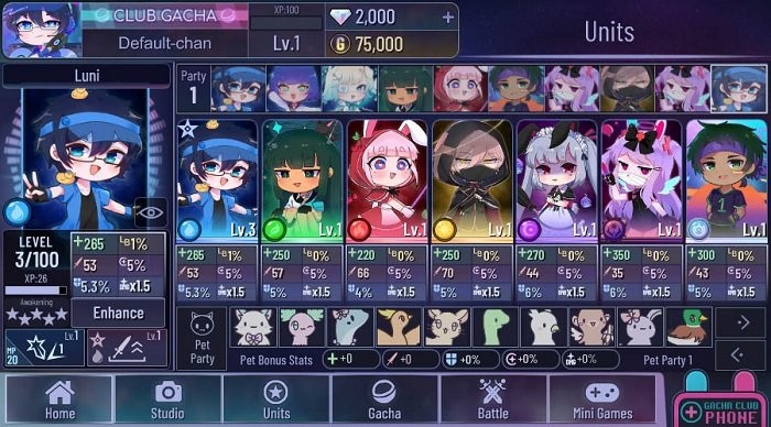 加查俱乐部电脑版(gacha club)截图4