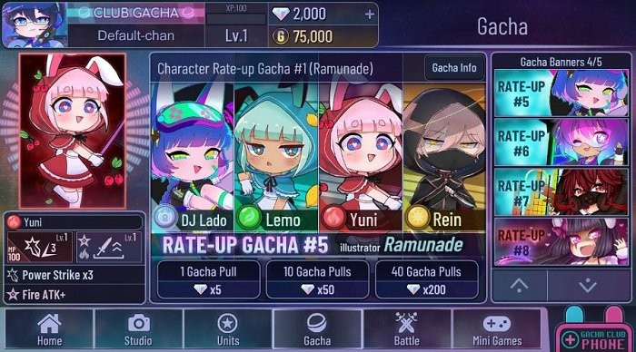 加查俱乐部电脑版(gacha club)截图3