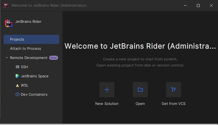 jetbrains rider 2025电脑版截图3