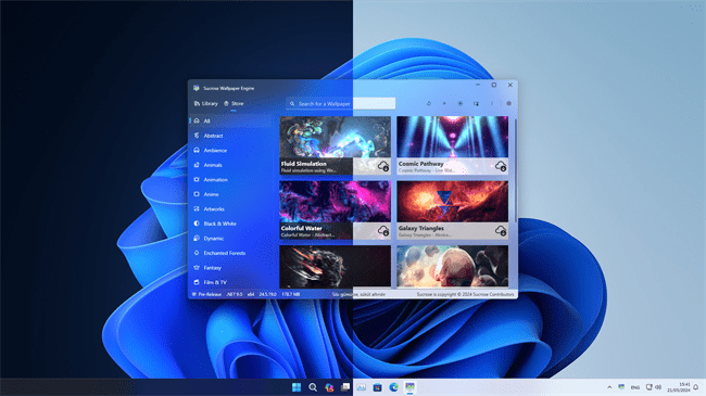 sucrose开源壁纸引擎截图4