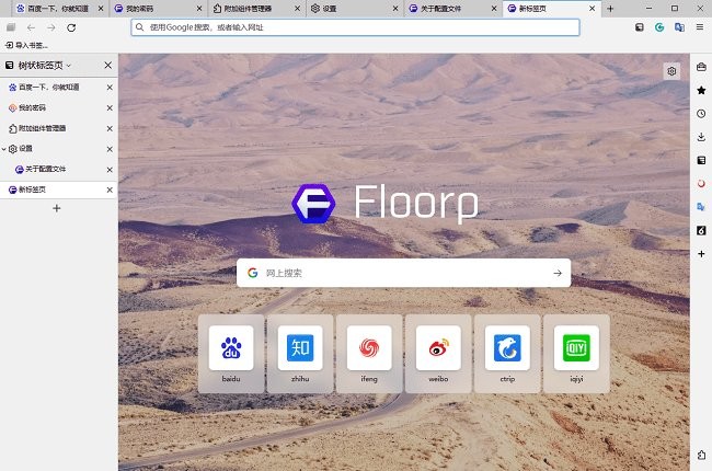 Floorp浏览器电脑版截图2