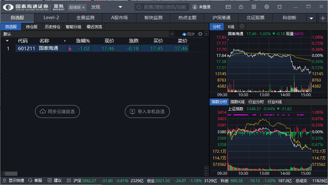 国泰君安富易电脑版截图1