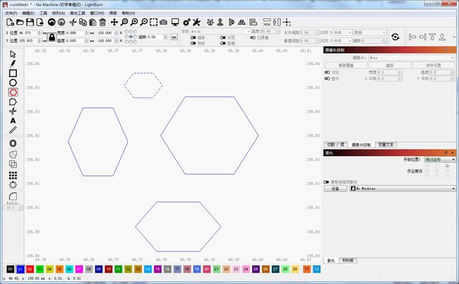 Lightburn中文版激光切割软件截图1