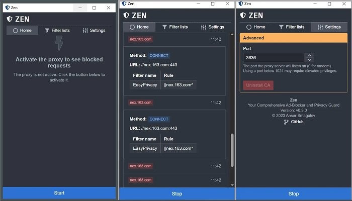 zen广告拦截电脑版截图4