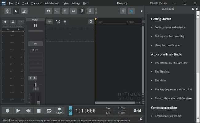 n-Track Studio破解版截图1