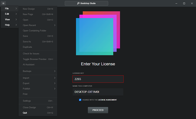bootstrap studio汉化中文版截图1
