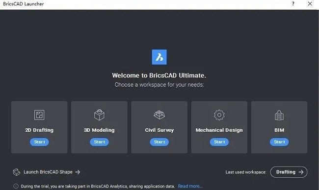 BricsCAD Ultimate Cad制图软件截图1