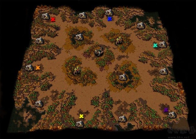 魔兽争霸3冰封王座1.24e地图包截图1