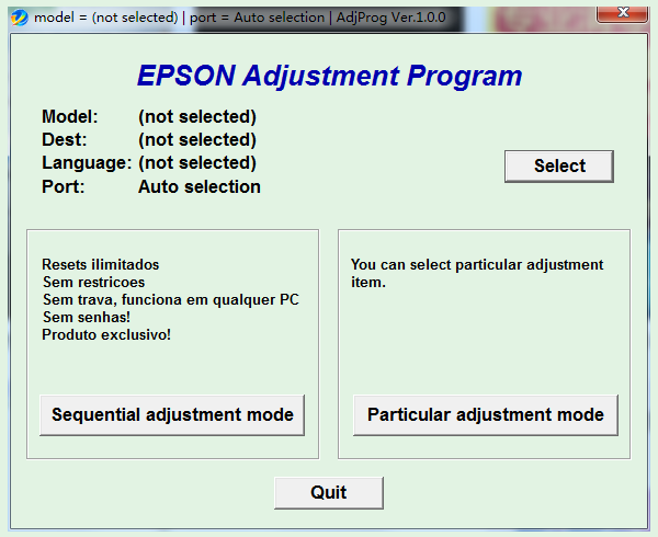 爱普生epson l130清零软件电脑版截图2