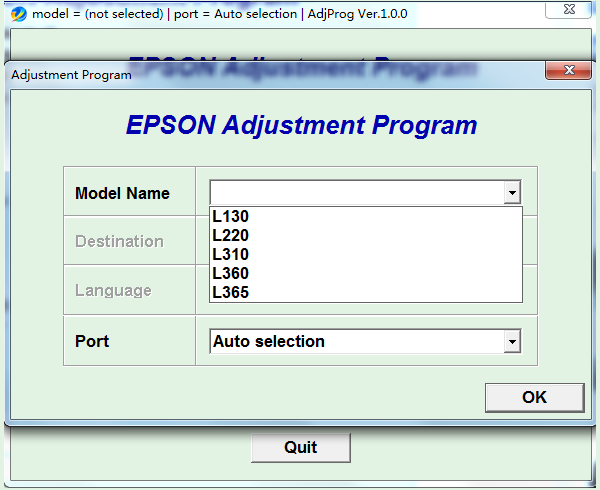 爱普生epson l130清零软件电脑版截图3