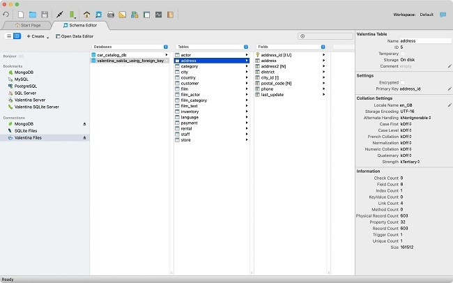 Valentina Studio数据库管理工具截图1