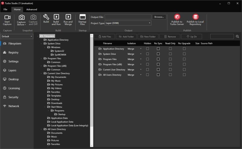 turbostudio(虚拟打包工具)截图1