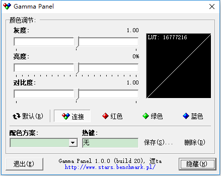 gamma panel汉化版截图1