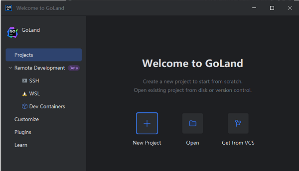 JetBrains GoLand破解版(Go语言IDE集成开发环境)截图1