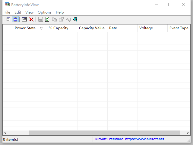 batteryinfoview笔记本电池检测软件截图1