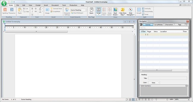 Final Draft电脑版截图2