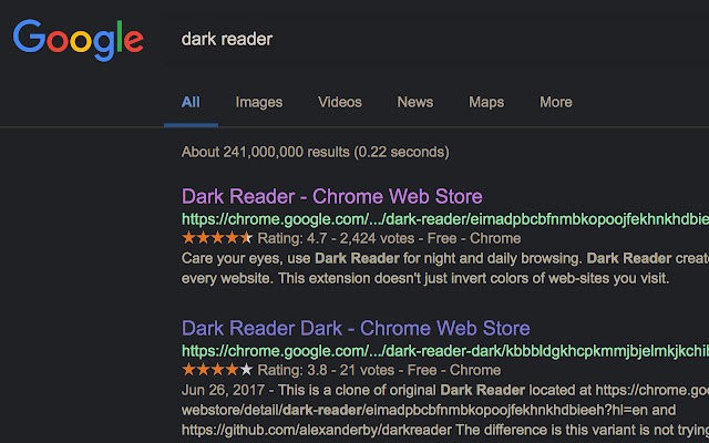 dark reader插件截图1