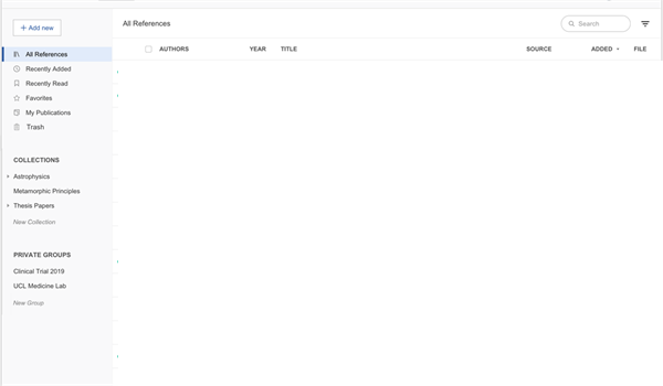 Mendeley Reference Manager文献管理软件截图1