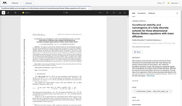 Mendeley Reference Manager文献管理软件截图3