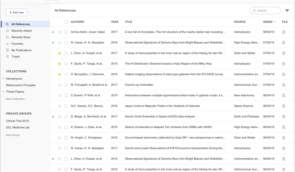 Mendeley Reference Manager文献管理软件截图2