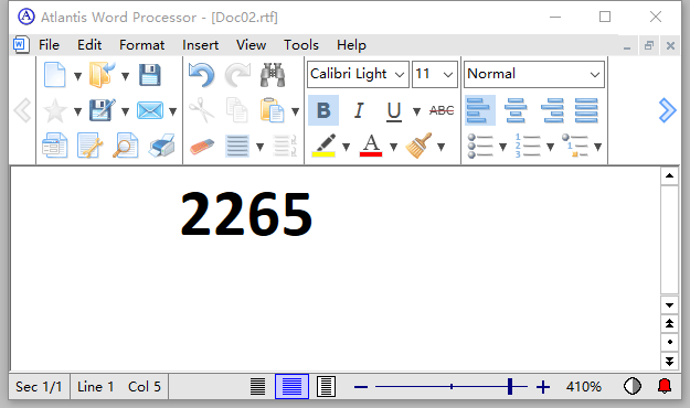 Atlantis Word Processor破解版截图3